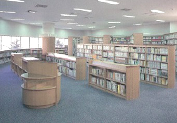 写真：図書室